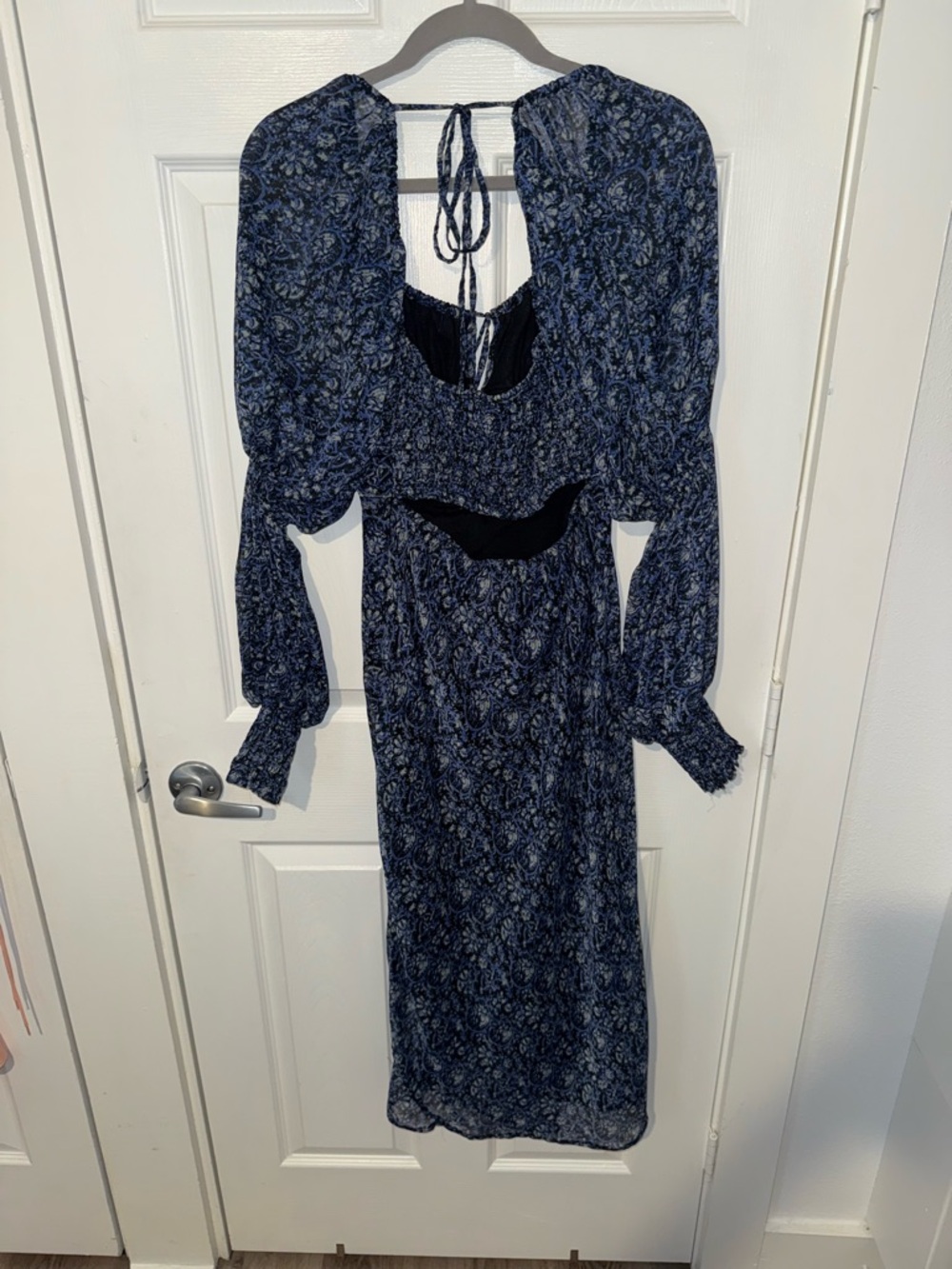 Free People Aglow Midi Dress in Blue - Picture 8 of 10